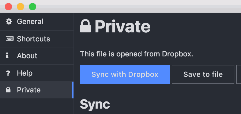 kypass dropbox file
